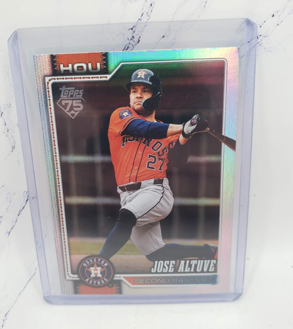 2026 Topps Series 1 Jose Altuve Rainbow Foil #278 Houston Astros